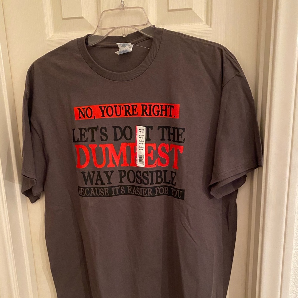 Men’s T-Shirt XL Gray